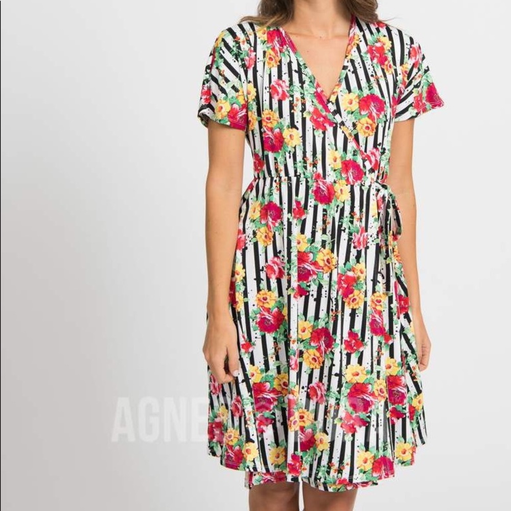 Agnes & Dora wrap dress